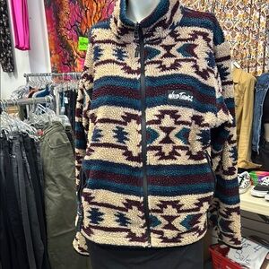90’s Wild Things Aztec Fleece Jacket